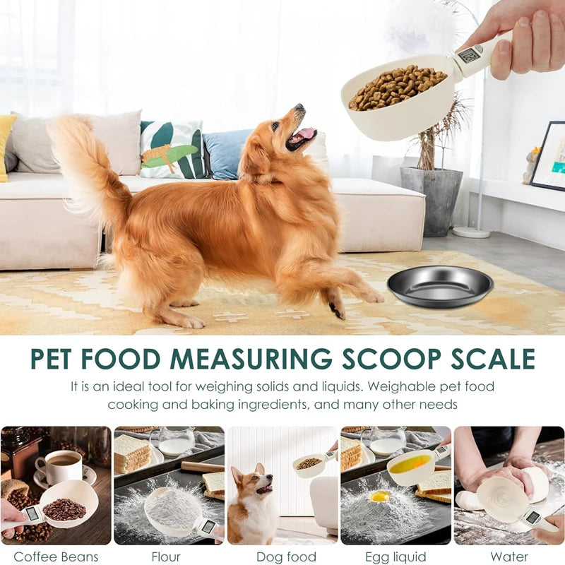 Digital Pet Food Measuring Spoon and Scale