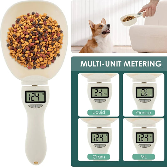 Digital Pet Food Measuring Spoon and Scale